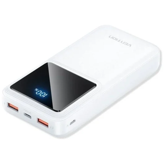 Power Bank Vention 20000mAh Carga Rápida 22.5W (Pantalla LED)