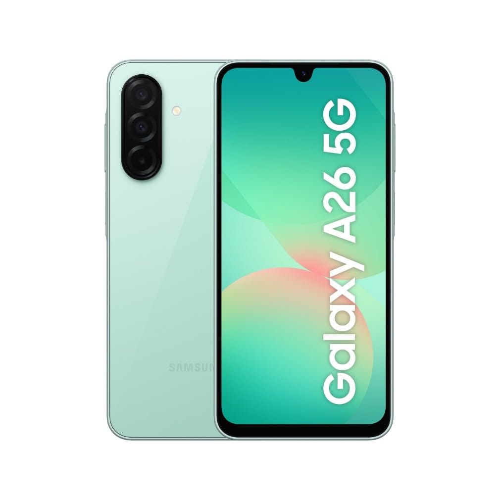 Samsung Galaxy A26 5G – Pantalla Super AMOLED 120Hz, Triple Cámara de 50MP con OIS, Batería de 5000mAh y 6 Años de Actualizaciones – Diseño Slim