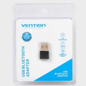 Adaptador USB Bluetooth 5.1 Vention – Receptor Nano para PC y Portátil, Conexión de hasta 7 Dispositivos Simultáneos, Plug & Play y Alcance de 20 Metros