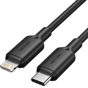 Cable USB 2.0 tipo C macho a Lightning macho de 3 A