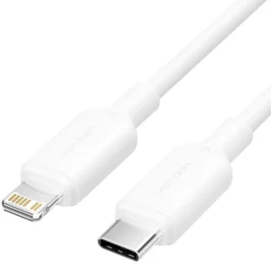 Cable USB 2.0 tipo C macho a Lightning macho de 3 A