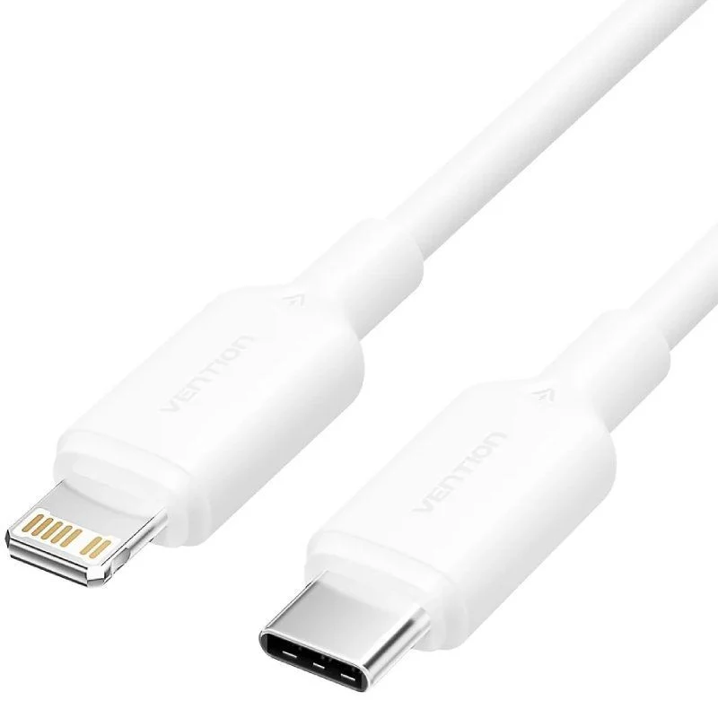Cable USB 2.0 tipo C macho a Lightning macho de 3 A