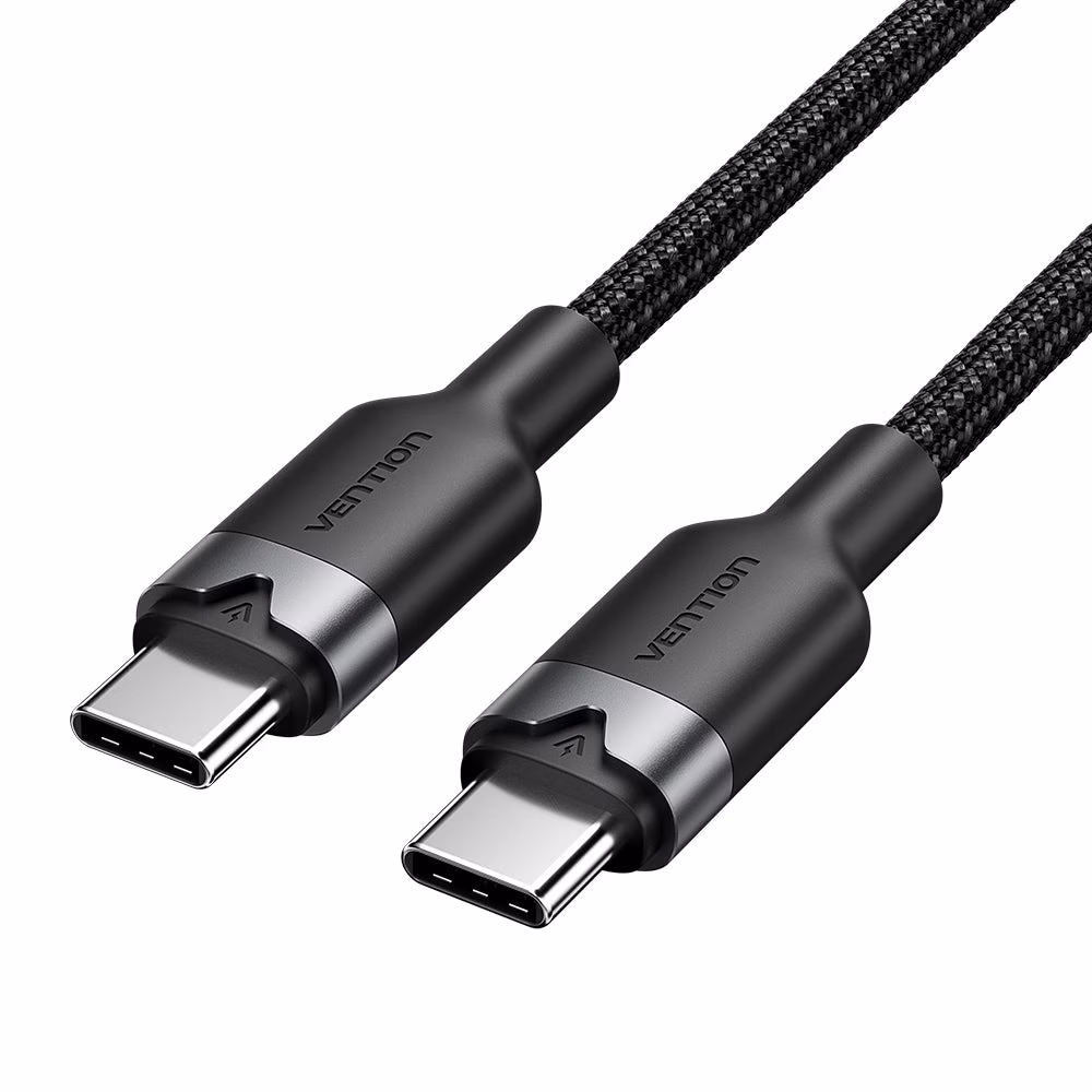 Cable USB Tipo C 2m Vention 3A Trenzado de Nailon